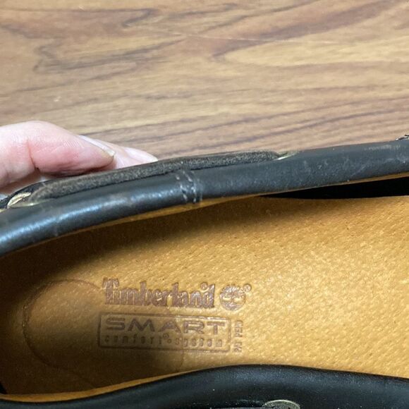 Timberland Men’s 2-Eye Boat Shoe in Smooth Leather & Suede. Size 13 M. - Picture 5 of 9